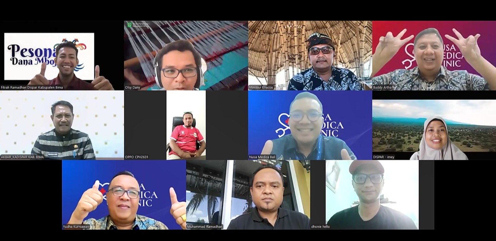 Dispar Kabupaten Bima Fasilitasi Penjajakan Layanan Kegawatdaruratan Nusa Medical Health Care dan Ocean Mantra Village